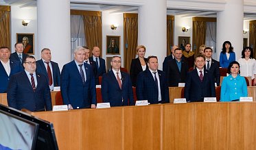 Заседание Законодательного Собрания Оренбургской области